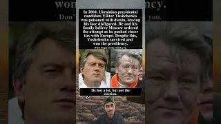 Viktor Yushchenko Survived Dioxin Poisoning In 2004 And Still Won The Ukraine Presidency