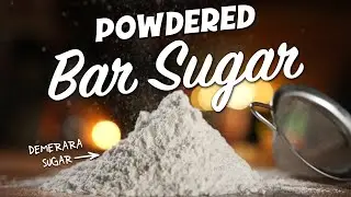 How to make Powdered Sugar to use in cocktails