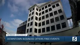 Two downtown Nashville event spaces free to rent for a corporate event in 2021