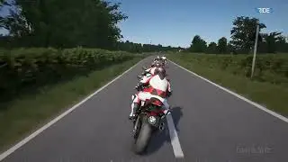 Realistic Bike Simulation Mobile Game Graphics Test