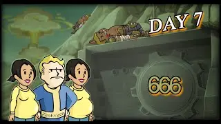 Fallout Shelter (Day 7) - Две беременности, таинственный незнакомец, очередные нападения рейдеров.