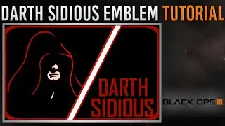 Black Ops 3 - EASY Darth Sidious Emblem Tutorial | BO3 Emblems