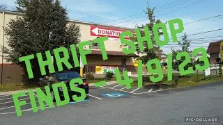 Thrift Shop Finds - 4/9/23
