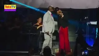 Асаке выступает с Wizkid и Tiakola на Red Bull Symphonic в Нью-Йорке