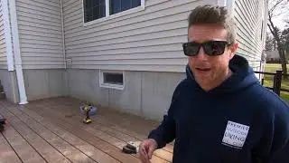 Camden Ave Project Day 8 - Wolf PVC Decking!