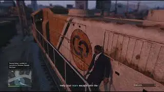 GTA ONLINE - Train Robbery Mission 🚞