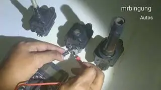 Cek coil kia carens dengan multitester