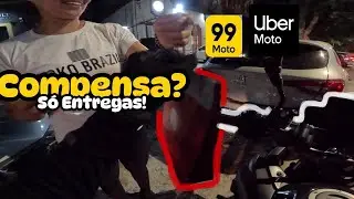 RODAR UBER E 99 ENTREGAS VALE A PENA? ( mostrei na prática! )