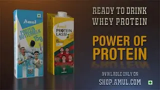 Amul Protein Range - Lassi & Buttermilk