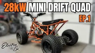 28kW Electric Mini Drift Quad Build - Part 1