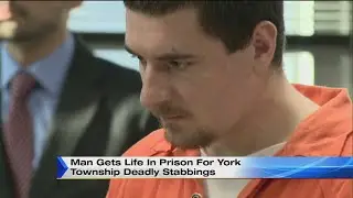 Man gets life in prison for York Township stabbings