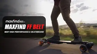 Fastest Electric Skateboard Powered Adults Longboard - Maxfind FF BELT