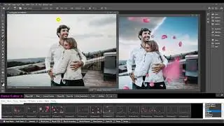 Pre-Wedding Design in Outdoor Photo I Delux Editor X