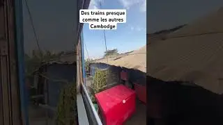 Des trains pas comme les autres, Cambodge #train #cambodge #transport #voyage #decouvrirlecambodge