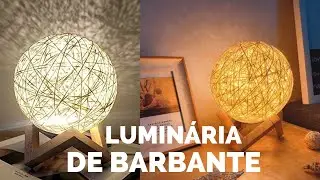 Luminária de Barbante | DIY - Faça Você Mesmo