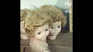 Vintage Doll Factory - Impressive but Creepy!  #interesting  #shorts  #manufacturing  #toys