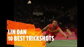 10 BEST Trickshot by LIN DAN | Badminton trickshots | #badminton#lindan #trickshots #badmintonplayer