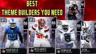 BEST THEME BUILDER CARDS AT EACH POSITION! TAKE THESE CARDS!!! MADDEN 20 ULTIMATE TEAM