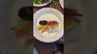 How I make my Vietnamese summer roll🔥  #shorts #summerrolls #vietnamesefood