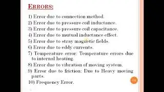 Lecture_19: Measurement of Electrical Power