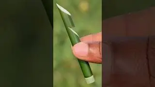 wow amazing bamboo slingshot #art #diy #craft #toys