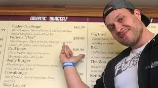THE 12 POUND FURIOUS PETE BURGER CHALLENGE!