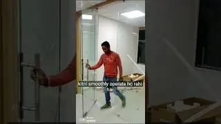 Glass Fittings & Installation #viralshort  #interiordesign #glassdistance #youtubeshort #subscribe