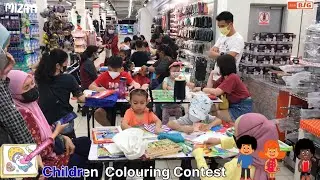✍️children colouring contest🎨 | AEON BIG kluang | Johor Bahru | Malaysia
