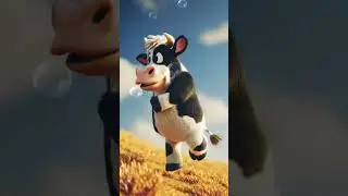 Cow Dance Trending Video &mdash; Cutest Farm Dance Ever! 🐄💃 #cowdance #Shorts