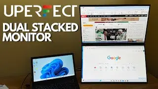 UPERFECT Dual Stacked Portable Monitor - The Delta Mega