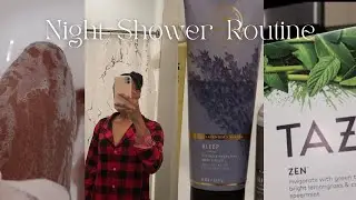SLOW NIGHT SHOWER ROUTINE| Tips For GOOD SLEEP| WIND DOWN WITH ME