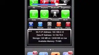 iPhone iTouch iPad SBSettings