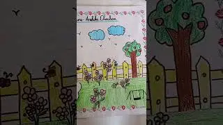 garden drawing