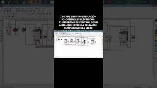 71-CADE SIMU V4+SIMULACI&Oacute;N 3D+CONTROLES EL&Eacute;CTRICOS:71-DIAGRAMA DE CONTROL DE UN ARRANQUE ESTRELLA