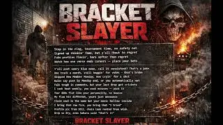 Bracket Slayer - Savage Battle Rap Diss Track 🔥