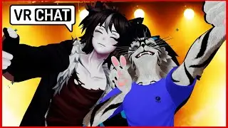 SINGING at Tfmjonny's Wolfpack Concert (Vrchat Concert)