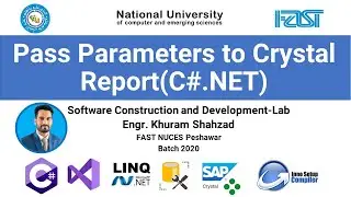 SCD Lab 14: Pass Parameters to Crystal Report(C#.NET)