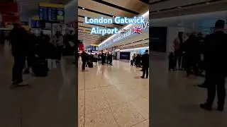 London Gatwick Airport 🛫 🇬🇧 #londonbaby #burjkhalifa #gatwick #airport #london #uk