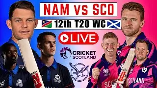 🔴Live: NAM vs SCO Live Match | Namibia VS Scotland | T20 WC 2024 LIVE | Namibia liveTags: