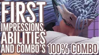 Grimmjow Abilities and Combos | 100% Combo | Patch 1.19 |