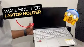 Space-Saving Laptop Wall Mount Setup 💻 | Clean, Clutter-Free Workstation! | CondoMounts