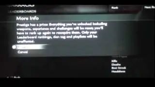 call of duty 10th prestige glitch tutorial