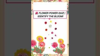 Can You Guess These Flowers? 🌺 Challenge Yourself!Flower Guessing Game 🌼 | Test Your Knowledge