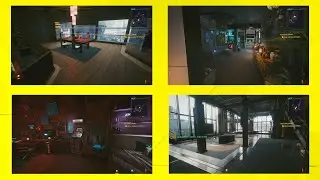 Visiting all DLC apartments in Cyberpunk 2077 Update 1.5
