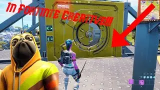 How to make Chapter 3 Season 4 Vaults in Fortnite Creative mode!!! (tutorial)