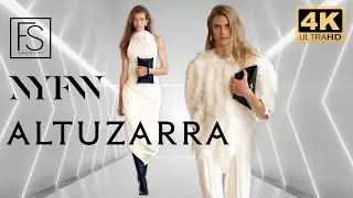 ALTUZARRA Весна/Лето 2026 NEW YORK FASHION WEEK 4K Луиза Пероте, Стелла Ханан и Сара Кабальеро