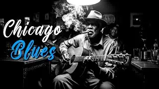 Night Flow 😴 Chicago Blues for Relaxing Sleep Friendly Hours | Midnight Blues Voice