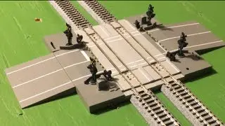 Kato double track crossing