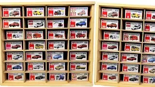 Unboxing 24 New Tomica Cars 2025-Tomica Collections Fire Truck,Ambulances,Dump Truck, Nissan Skyline