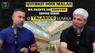 QUEBREI DOIS MALAS NA FRENTE DO SHOPPING, DEPOIS O TALARICO SUMIU.